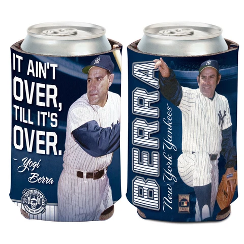 New York Yankees Yogi Berra Can Cooler 12 oz. Koozie Cover