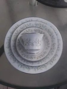 Noritake Savannah 5-teiliges Gedeck Tasse Untertasse Brot Salat Speiseteller SCHÖN - Bild 1 von 12