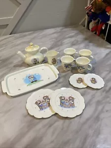 Juego de té Raggedy Ann juguete Tootsie 11 piezas - Imagen 1 de 8