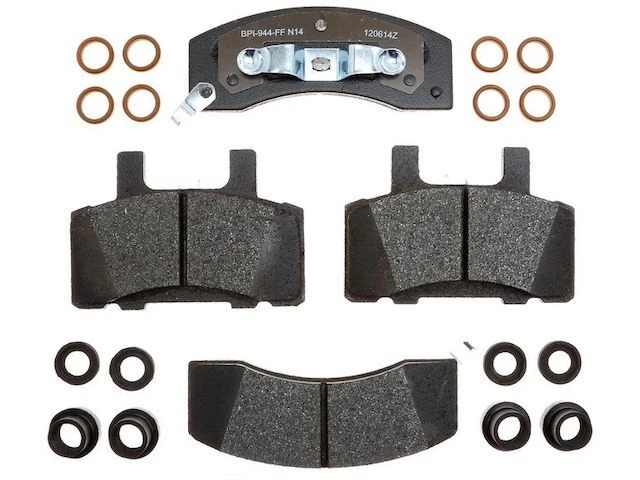 Juego de pastillas de freno delanteras Raybestos para Dodge Ram 2500 1994-1999 17 TBPQ Foto 1 de 1