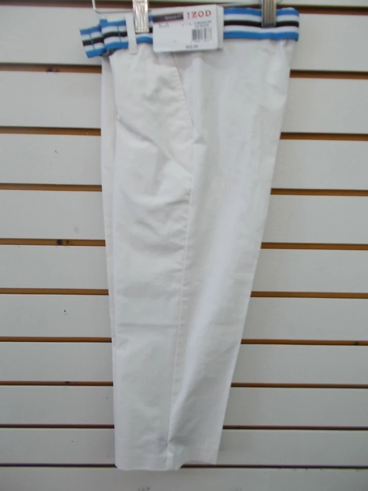 Niños IZOD $32 Caqui, Verde y Blanco Vestido/Pantalones Casuales Tallas 4, 5 y 6 Foto 1 de 1