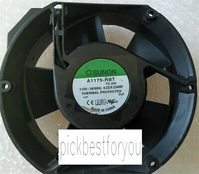 Original SUNON A1175-HBT.GN 115V 50/60Hz 0.59/0.48AMP Cooling Fan #M118C QL • 79.20£