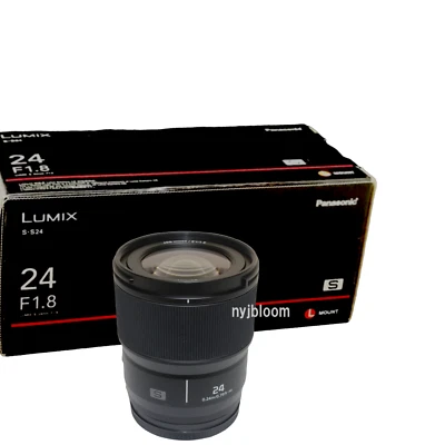 New PANASONIC LUMIX S 24mm F1.8 Lens [S-S24]  L Mount  - Image 1 of 4