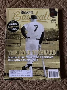 MICKEY MANTLE BECKETT BASEBALL MAGAZINE NOVEMBER 2006 ISSUE #260 - Picture 1 of 2