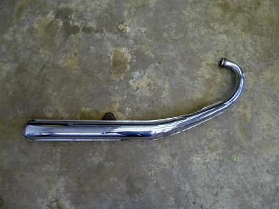 Suzuki GT380 1974 triple S801-1. tubo de escape silenciador cabezal escape exterior derecho Foto 1 de 4