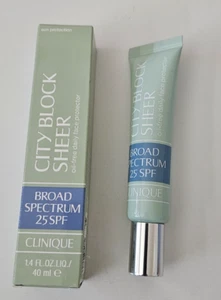 Clinique City Block Sheer SPF 25 40ml 1.4FL OZ New in Box Fresh - Picture 1 of 1