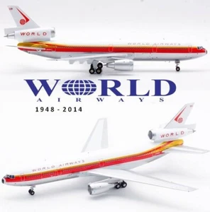 InFlight 1/200 IF103WA1123P, McDonnell Douglas DC10-30CF World Airways lucido - Foto 1 di 24
