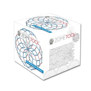 Zometool La belleza de las rosetas, 241 piezas, construcción, rejilla de cristal - Imagen 1 de 4