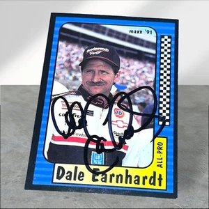 Dale Earnhardt 1991 MAXX #220 VINTAGE WINSTON CUP NASCAR ALL PRO signed card - Picture 1 of 1