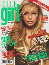 Kate Bosworth ELLE QUEBEC GIRL magazine 2004-2005 MARILOUP WOLFE RAMDAM