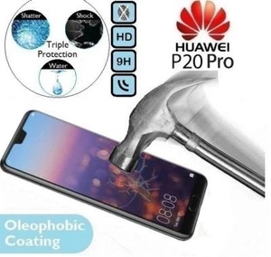 100% Genuine Tempered Glass Screen Protector CLT-L29/L29C/L09 For Huawei P20 Pro - Picture 1 of 2