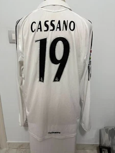 Maglia Real Madrid 2005 2006 Nr 19 Cassano match worn camiseta Real Madrid - Imagen 1 de 11