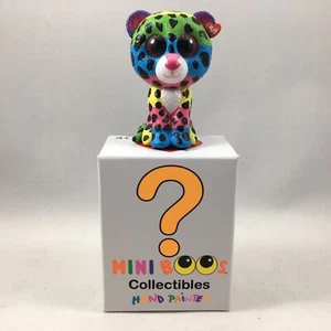 TY Beanie Boos Mini Boo DOTTY Rainbow Leopard MYSTERY CHASER Figur (2 inch)  - Bild 1 von 3