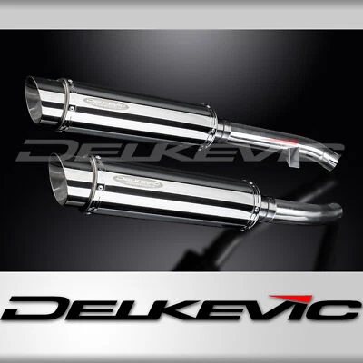 Yamaha FJR1300 2001-2005 Kit de silenciador de escape redondo de acero inoxidable de 14" deslizable Foto 1 de 4