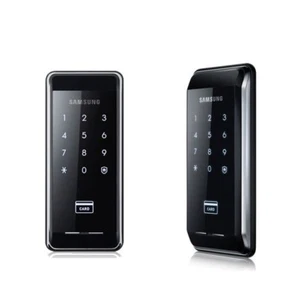 Samsung SHS-2920 Slim Touchpad Smart Türschloss + 2 Kartenschlüssel - Bild 1 von 2