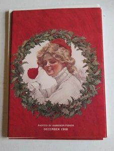 Harrison Fisher Weihnachtsgrußkarten, 240 Karten & Umschläge, 4 Stile, Neu - Bild 1 von 12