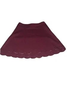 Loft Women’s Wine Color Skirt Size 0 NWOT - Picture 1 of 5