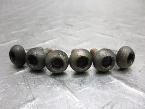 2003  00 01 02 03 HONDA VTR1000F VTR1000 VTR 1000 SUPERHAWK FRONT ROTOR BOLTS - Picture 1 of 5