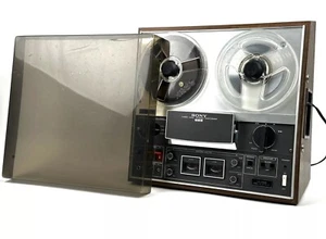 SONY TC-366 Reel To Reel Tape Player With Cover Parts or Repair - Picture 1 of 15