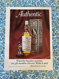 Vintage 1972 Dewar’s White Label Scotch Print Ad - Bild 1 von 7