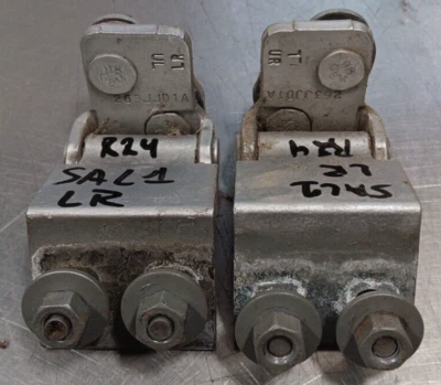 JUEGO BISAGRA PUERTA SUPERIOR INFERIOR SATURN L100 2002 OE IZQUIERDA PINTADA PLATEADA 21019726 4R Foto 1 de 4