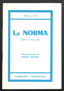 Bellini ★ La norma ★ Oper Buchhandlung Theater - Bild 1 von 1
