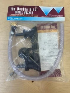 Fermtech The Double Blast Bottle Washer! Clean Sanitize Beer Wine Bottles Rinser - Picture 1 of 4