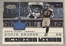 Eddie George 2001 Fleer Prospects #27 Scoring Kings Game Jersey Titans
