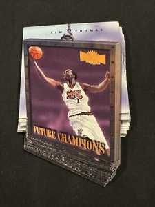 1997-98 Metal Universe Future Champions Die Cut FC 13 Tim Thomas Sixers EX - Picture 1 of 2