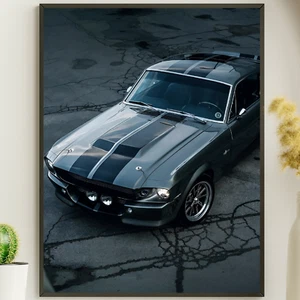 1967 Ford Mustang Shelby GT500 A4 A3 A5 6x4 Picture Print Wall Art decor Photo - Bild 1 von 5