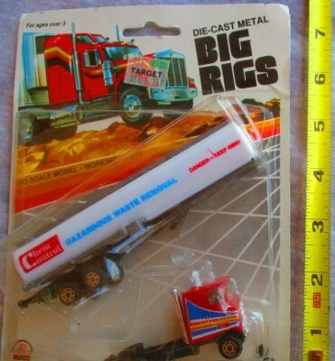 HO ZYLMEX Big Rigs CHEM CONTROL PELIGROS ELIMINACIÓN DE RESIDUOS CISTERNA FORD? SEMI 1989 Foto 1 de 3