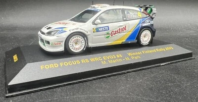 Ford Focus WRC #4 ganador Finlandia 2003 Martin/Park RAM124 Ixo 1/43 Foto 1 de 4