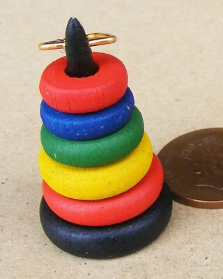 MARKENLOS Puppenstube Holz Set Reifen Kinderzimmer Zubehör Maßstab 1:12 Miniatur Tumdee