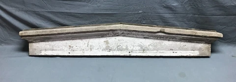Antique Window Door Header Peaked Top Pediment Shabby VTG Chic Victorian 477-23B Cover