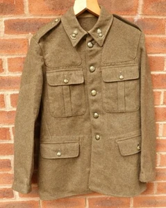 British Army WW1 Style Tunic & Cap Royal Artillery 38-40 chest - Picture 1 of 16