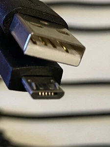 50cm Short Micro USB 1A Charging Data Cable Cord for Android Phone Tablet 5 Pack - Picture 1 of 5