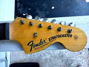 Genuine Fender Lic Relic Strat neck Aged Nitro 68 Stratocaster Mr G's Customs