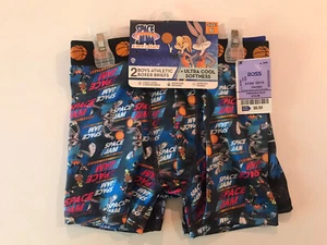 (2) SPACE JAM A NEW LEGACY BOYS ATHLETIC BOXER BRIEFS SIZE 6 - Picture 1 of 2
