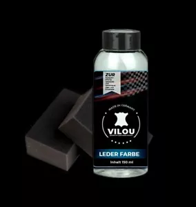 100ml Mercedes Lederfarbe schwarz für Leder & Kunstleder Artico von "VILOU" - Bild 1 von 11