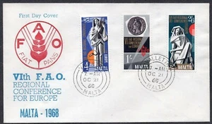 Malta 1968 - FAO Regional Conference - FDC - Picture 1 of 2