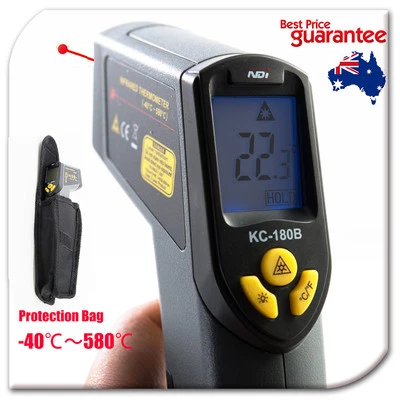 -40~580 Celsius Infrared IR Thermometer Temperature Laser Gun Meter + Bag 180B  - image 1 of 4