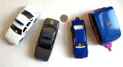 LOTE MIXTO 4 vehículos de plástico y fundidos a presión Road Champs China de colección Foto 1 de 4