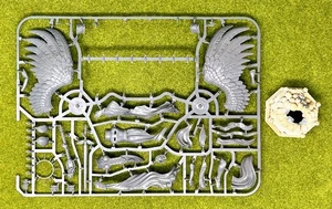 Warhammer 40k: Sisters of Battle Sanctum Celestine Statue On Sprue GW (A) - Bild 1 von 7