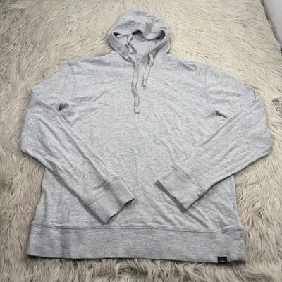 Sudadera con capucha Faherty para hombre M gris lavada al sol peso ligero Preppy Normcore Foto 1 de 4