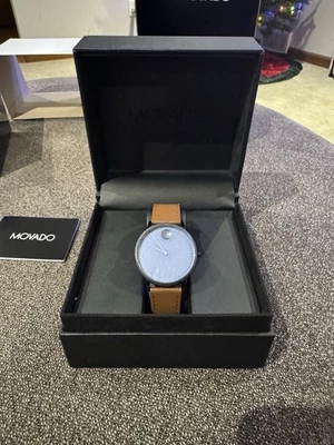 Reloj Movado Museum Clásico Hombre Azul - 0607197 Foto 1 de 4