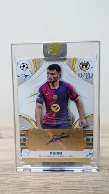 Pedri Crowned Legend Auto 24/25 Topps Reverence UCC FC Barcelona /75 - Image 1 of 2