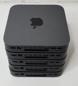 5x Apple Mac Mini 2018 Intel Core i3-8100B @3.6GHz 8GB RAM 128GB SSD OS Sequoia# - Picture 1 of 14