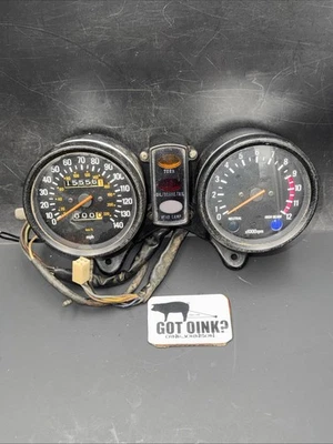Yamaha 1978-1979 XS750 XS 750 especial triple OEM instrumentos calibre clúster relojes Foto 1 de 4