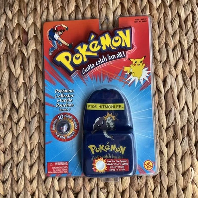 Pokemon Coleccionista Bolsas de Mármol #106 Hitmonlee Serie 1ª EDICIÓN SELLADO NUEVO Foto 1 de 4