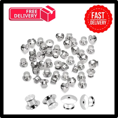 Ceryvop 20 PIEZAS Pin de Bloqueo Trasero, Pin Guardabarros y Cierre de Metal, Pin Respaldo para Foto 1 de 4